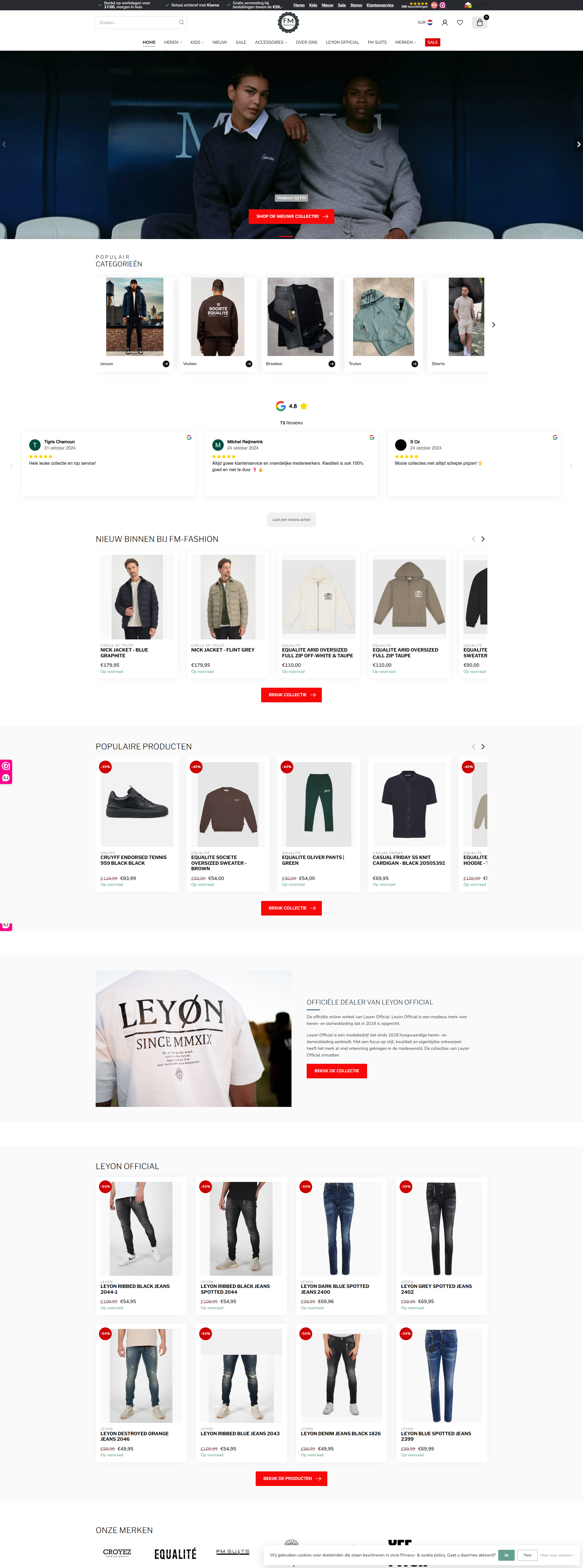 FM Fashion - Webshop